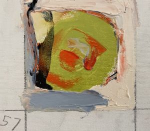 Pandemic Portraits No. 57, Barbara Leiner, painting, oil on canvas