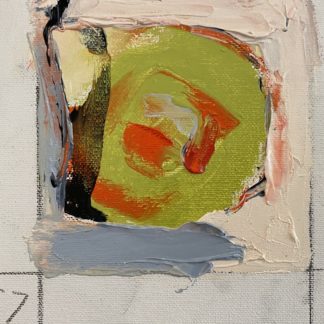 Pandemic Portraits No. 57, Barbara Leiner, painting, oil on canvas