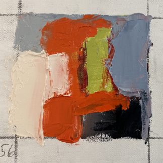 Pandemic Portraits No. 56, Barbara Leiner, painting, oil on canvas