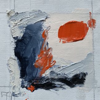 Pandemic portraits No. 59, Barbara Leiner, painting, oil on canvas