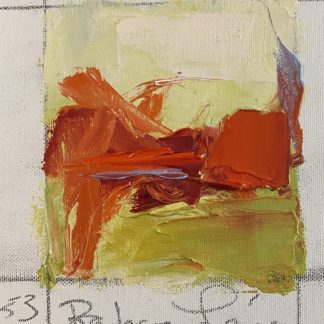 Pandemic Portraits No. 53, Barbara Leiner, painting, oil on canvas