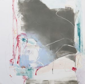 Opening Up II, Claudia Mengel, work on paper, monotype