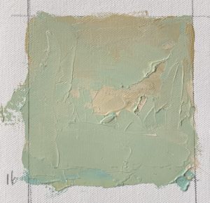 Barbara Leiner, "Pandemic Portraits No. 16," oil on canvas