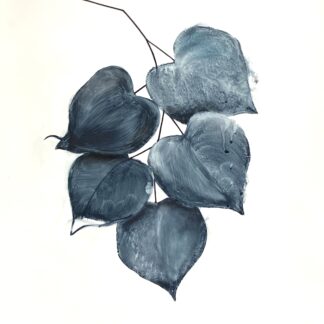Heather Sandifer, "On Becoming," mixed media on vellum paper