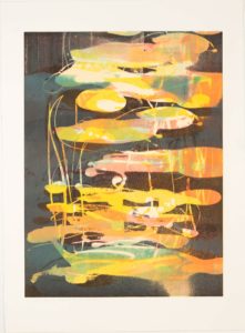 New Swamp Series: Afterglow Orange I