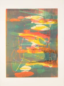 New Swamp Series: Afterglow Orange II