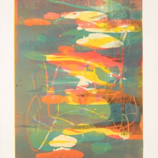 New Swamp Series: Afterglow Orange II