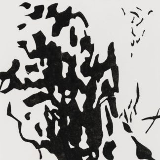 Laura Fayer, "Cadence 101," acrylic, Japanese paper on paper
