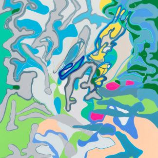 Oona Ratcliffe, "Imago," acrylic on canvas