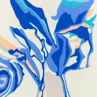 Oona Ratcliffe, "Terpelene," acrylic on canvas
