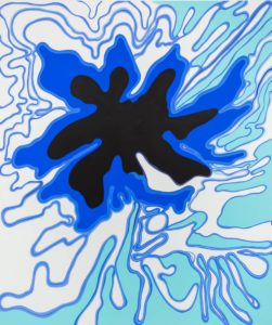Oona Ratcliffe, "Nebbia," acrylic on canvas