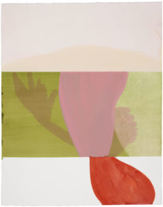 Sarah Hinckley, "When Day Arrives Ahead of Me (4)," watercolor, gouache on fabriano