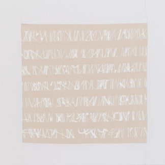White Grid with Calligraphy