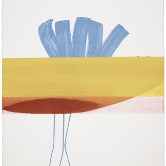 Sarah Hinckley, "The Sun is Fading Into a Passing Dream (1)," oil on paper