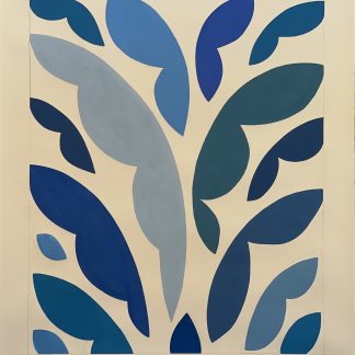Blue Leaves I