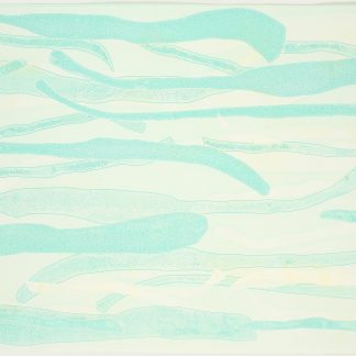 Mary Manning, "Lake Hackberry," monotype on paper