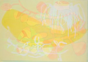 Mary Manning, "Lake Merchant 2," monotype on paper
