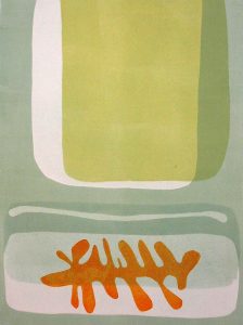 Mary Manning, "Sahi," monotype on paper