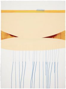 Sarah Hinckley, "The Sun is Fading into a Passing Dream (2)," oil on paper