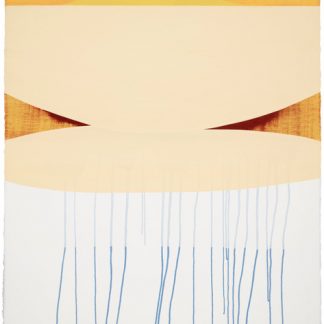 Sarah Hinckley, "The Sun is Fading into a Passing Dream (2)," oil on paper