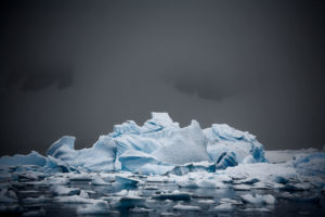 Bergy Bits Jammed Up in Errera Channel, Antarctic Peninsula, Dec. 2007