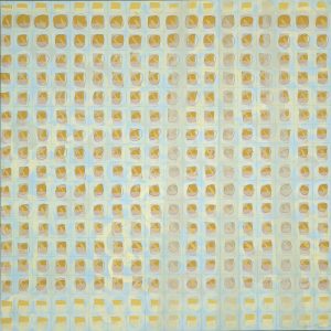Zemma Mastin White, "Befog," flashe and acrylic paint, ink