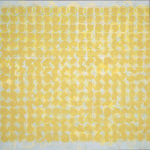 Zemma Mastin White, "Benumb," flashe paint on canvas