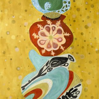 Mary Manning, "Masala," painting on paper