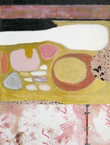 Mary Manning, "Gustav," collage on paper