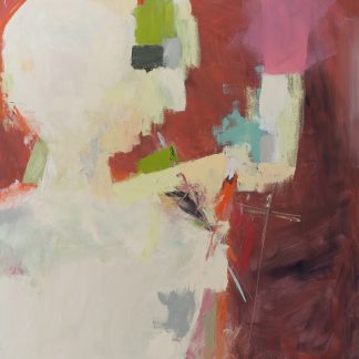 Barbara Leiner, "Conversations II," oil on canvas