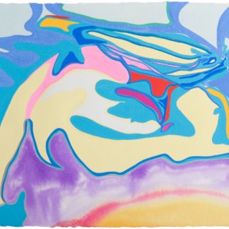 Oona Ratcliffe, "Gouache E," gouache on paper