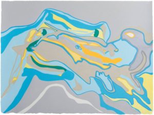 Oona Ratcliffe, "Gouache F," gouache on paper