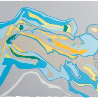 Oona Ratcliffe, "Gouache F," gouache on paper