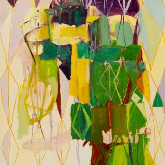 Galen Cheney, "Scottish Dream," acrylic, oil on stonehenge paper