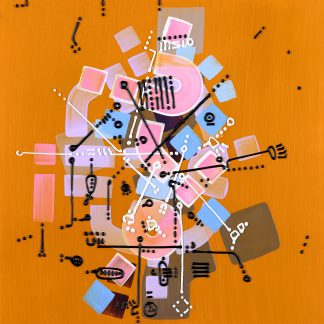 Paul Michael Graves, "Fig. LVII.," oil on panel