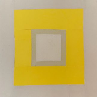 Bastienne Schmidt, "Colored Grids, 34," sewn, pigmented cotton canvas stretched over canvas