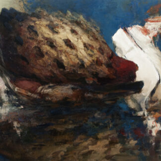 Dana Saulnier, "Companion," oil on linen