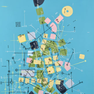 Paul Michael Graves, "Fig. LXIV.," oil on canvas