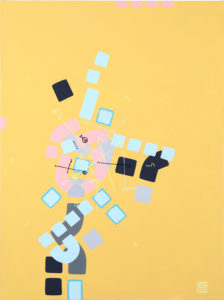 Paul Michael Graves, "Fig. LXV.," oil on canvas