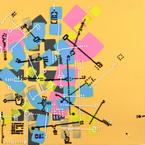 Paul Michael Graves, "Fig. LIV.," oil on panel