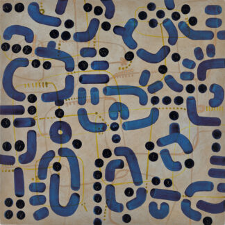 Paul Michael Graves, "Fig. LXX.," oil on panel