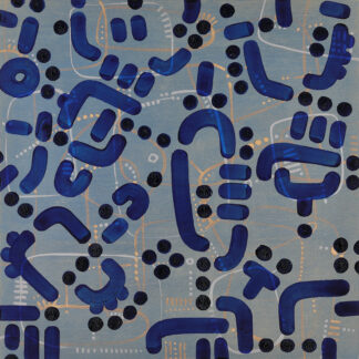 Paul Michael Graves, "Fig. LXXI.," oil on panel