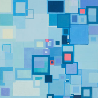 Ann Conrad, "Huygen's Principle I," oil on linen