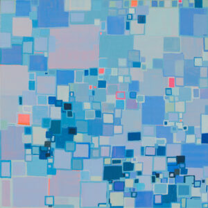 Ann Conrad, "Interpolation 3," oil on panel
