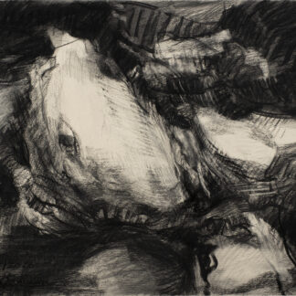Dana Saulnier, "Drawing (12520)," charcoal