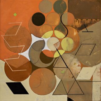 Jeanette Fintz, "Goddess of the Subtle Matrix #1," acrylic on wood panel