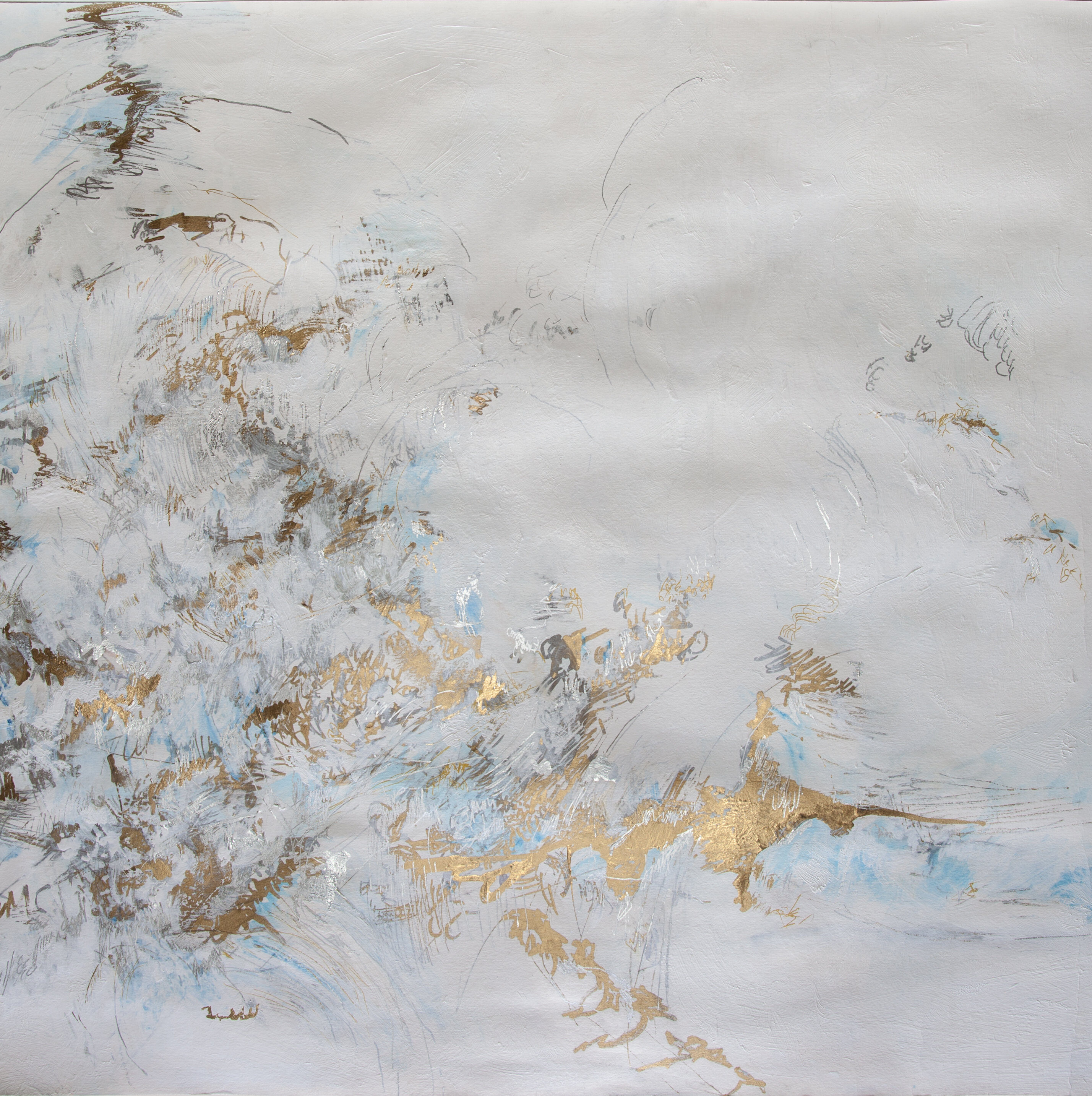 Teresa Waterman, "Remind Me 5," mixed media on paper