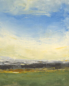 Luc Leestemaker, "Untitled Landscape.2008.06," cement, pigment powders, acrylic, oil varnish on canvas