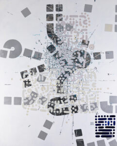 Paul Michael Graves, "Fig. LXXVII," oil on canvas