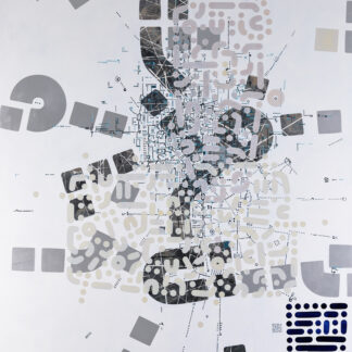 Paul Michael Graves, "Fig. LXXVII," oil on canvas
